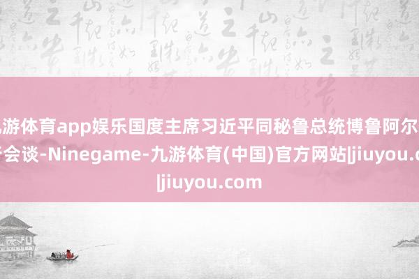 九游体育app娱乐国度主席习近平同秘鲁总统博鲁阿尔特举行会谈-Ninegame-九游体育(中国)官方网站|jiuyou.com