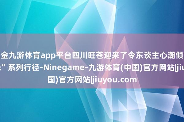 现金九游体育app平台四川旺苍迎来了令东谈主心潮倾盆的“炊火味”系列行径-Ninegame-九游体育(中国)官方网站|jiuyou.com